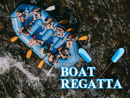 Gummibådsregatta - kapsejlads og samarbejde