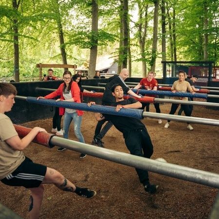 Mega bordfodbold - turnering med instruktør