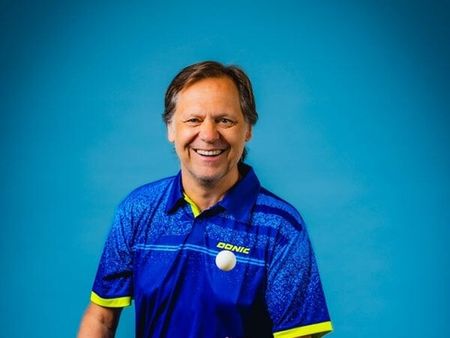 Spela pingis med en världsmästare