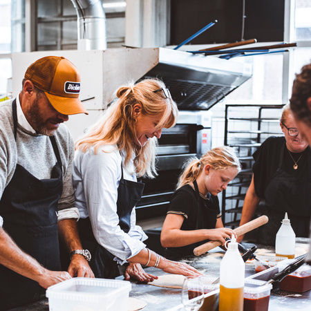 PIZZASKOLE MED GORMS