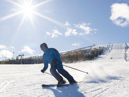 Utförsåkning skidor