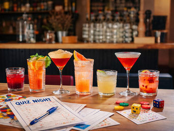 Cocktails og quizshow