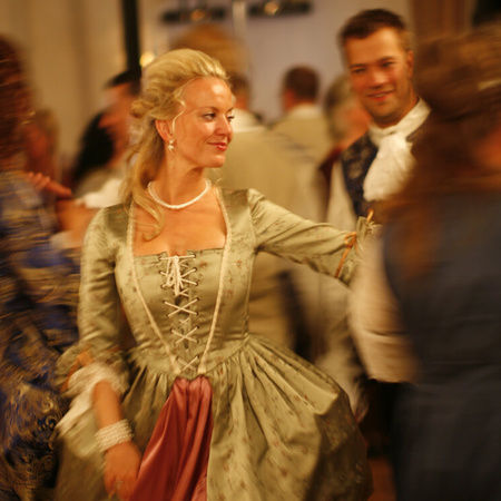 1700-tals maskeradbal