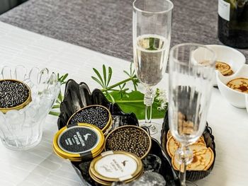 Caviar og Champagne smagning