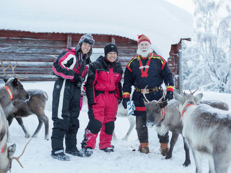 Besök hos en Samisk familj