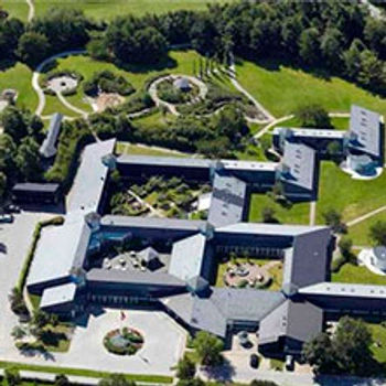 Konferansesenter sett fra oven