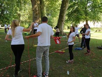 Hejs flaget & Blind Leder