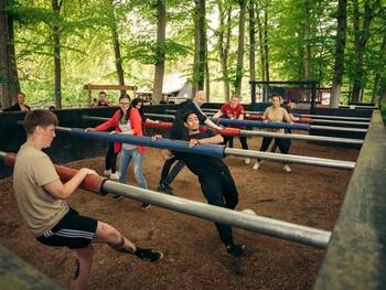 Mega bordfodbold - turnering med instruktør