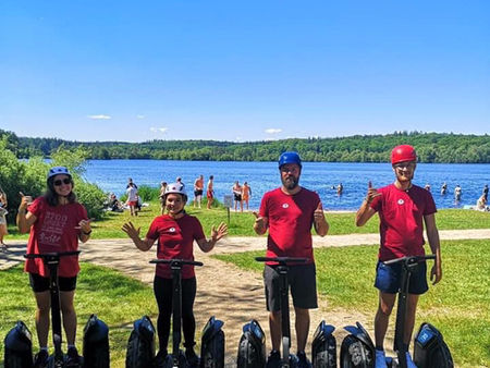 Segway-kørsel - kan I holde balancen?