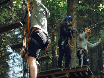 High Rope banen i trækronerne
