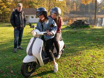 Scooter-safari på skogsstigar