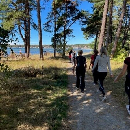 WALK-and-TALK, kallbad och spel