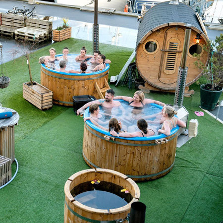 Sauna(gus) og vildmarksbad