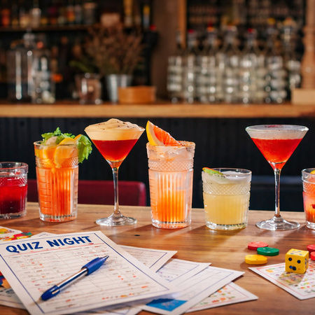 Cocktails og quizshow