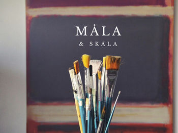 Måla och skåla