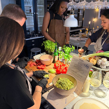 Gemensam matlagning Taco Deluxe!