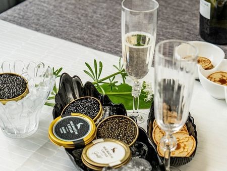 Caviar og Champagne smagning