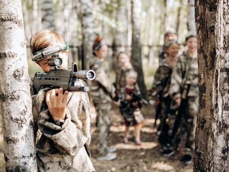 Mobilt Laser Tag - fleksibel action