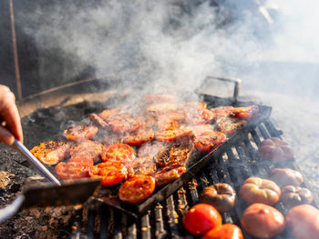 Team Cooking med gourmet bålmad
