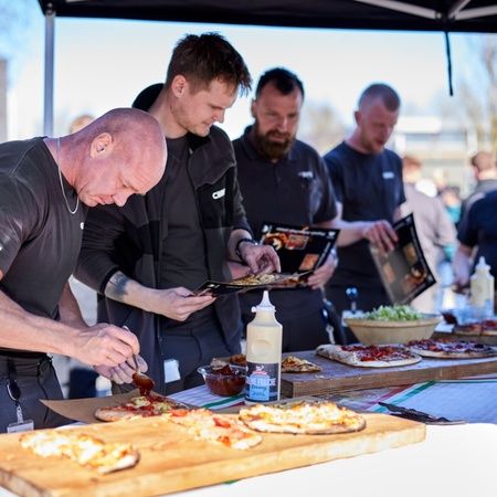 Pizzabagning - konkurrence i pizzaens navn