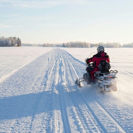 Snöskotersafari