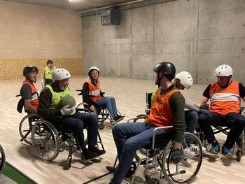 Kørestolsrugby - actionfyldt holdsport