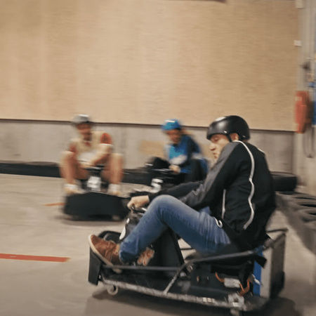 Crazy Gokart - fart over feltet