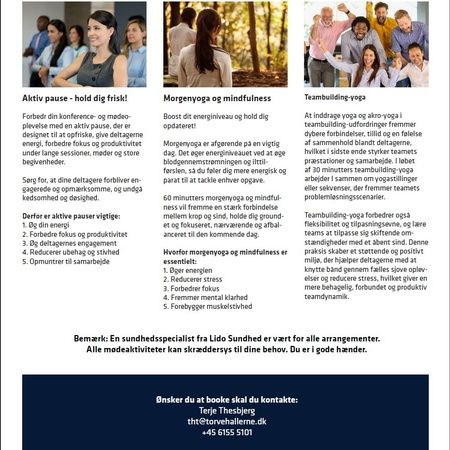 Yoga og aktive pauser